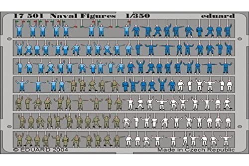 Eduard Accessories Eduard 17501 1/350 Ship-Navy (Painted) Modellbauzubehör Marine Figuren bemalt Fotoätzsatz, Grau Eduard Accessories Eduard 17501 1/350 Ship-Navy (Painted) Modellbauzubehör Marine Figuren bemalt Fotoätzsatz, Grau von Eduard