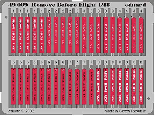 Eduard Accessories 49009 Modellbauzubehör Remove Before Flight, Small von Eduard Accessories