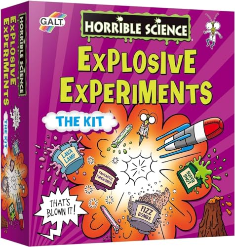 Galt Toys, Horrible Science - Explosive Experiments, Science Kit for Kids, Ages 8 Years Plus von Galt