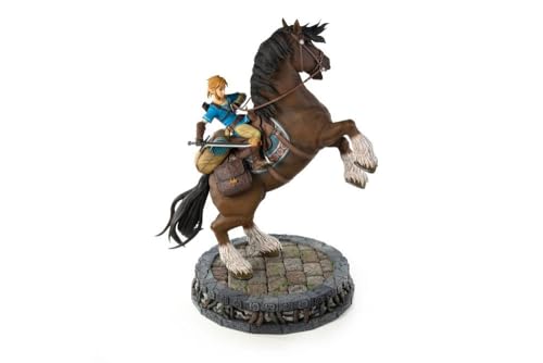 Zelda Breath ON The WILD - Link à Cheval - Statuette 56cm von First4Figures