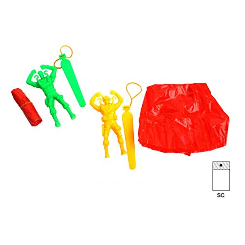 Fallschirmspringer mit Abschießer Klasse Spielzeug Kinder Spiel Spaß ca. 8,5 cm von BG