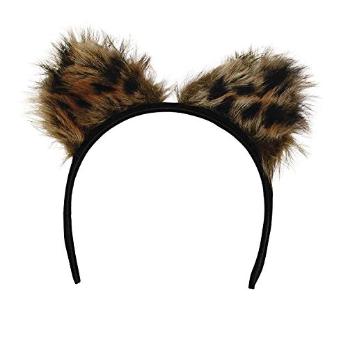 Bristol Novelty Feline Fantasy Ears Stirnband | für Damen | Braun Cat's BA220 Fantasie Katzenohren, Mehrfarbig, Einheitsgröße von Bristol Novelty