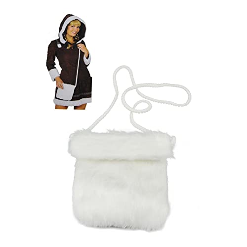 Orlob Karneval NEU Tasche Plüsch, weiß von Orlob