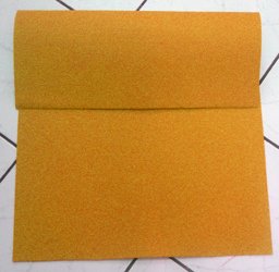 Filzplatten 3 mm stark 750 x 500 mm orange von Unbekannt