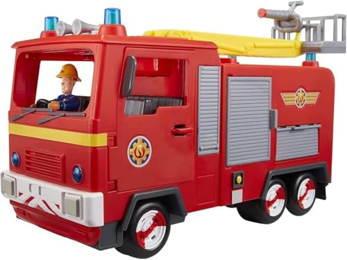 Fireman Sam Electronic Spray and Play Jupiter fire Engine, Free-Wheeling with Lights, Sounds, Water Cannon, with Figure playset. Fireman Sam Electronic Spray and Play Jupiter fire Engine, Free-Wheeling with Lights, Sounds, Water Cannon, with Figure playset. von Fireman Sam