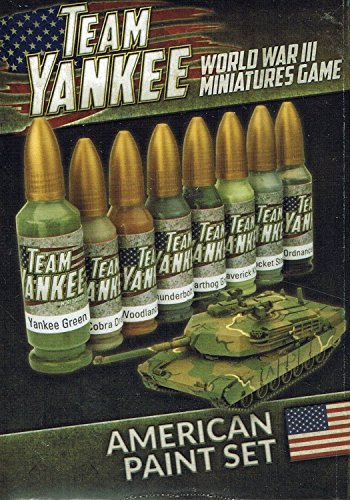 Flames of War Team Yankee American Paint Set (TYP190) Battlefront von Flames of War