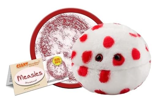 Giant Microbes Measles Morbillivirus Plush Toy by Giant Microbes von Unbekannt