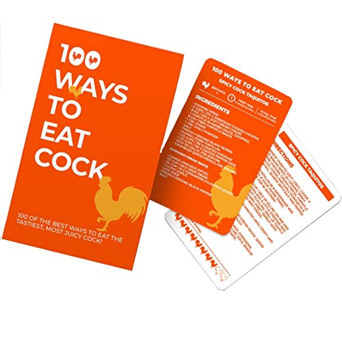 Gift Republic GR490079 100 Ways to Eat Cock von GR Gift Republic