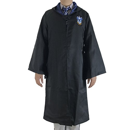 Great Adult Harry Potter Gryffindor Ravenclaw Fancy Robe Cloak Costume and Tie Size S von Unbekannt