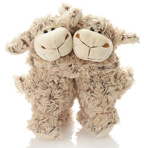 Unbekannt Hansen Plüsch Schaf Pärchen / Stofftier Kuscheltier Plüschtier / 20 cm / braun / für Babys Kinder oder Verliebte / Lamm Lämmchen / Natur / klein / kuschelweich Unbekannt Hansen Plüsch Schaf Pärchen / Stofftier Kuscheltier Plüschtier / 20 cm / braun / für Babys Kinder oder Verliebte / Lamm Lämmchen / Natur / klein / kuschelweich von Unbekannt