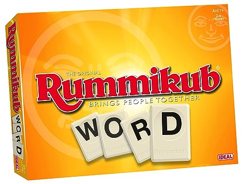 IDEAL, Rummikub Word Game: Brings People Together, Word Games, for 2-4 Players, Ages 7+ von John Adams