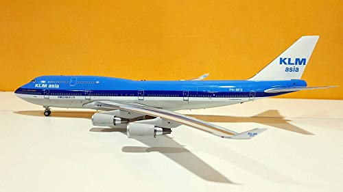 InFlight 200 IF744KLA0620 KLM Asia Boeing 747-406M PH-BFD mit Ständer, Maßstab 1:200, Druckguss-Modell von Unbekannt
