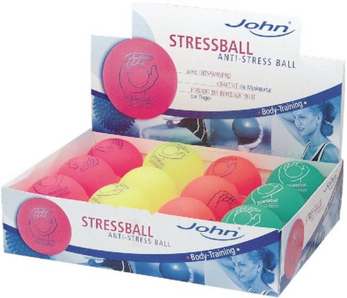 JOHN GMBH AntiStressbälle 7,5cm 4fach sortiert von Unbekannt