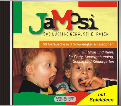 Unbekannt Jamosi 1 - Das lustige Geräusche-Raten CD Spiel 99 Tracks für Party, Kinder, Logopädie, Demenz, Senioren von Unbekannt