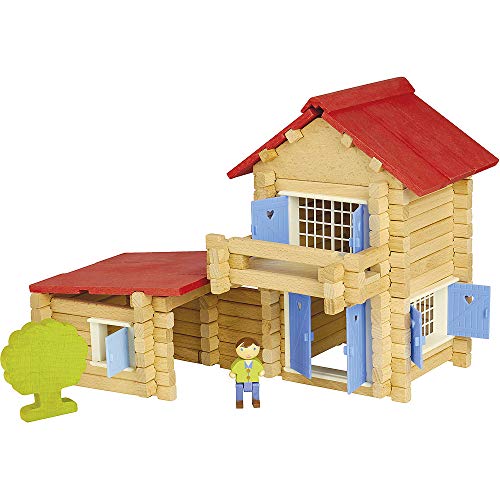 JEUJURA jeujuraj8033 Chalet Kit Konstruktion Holz (140 – TLG.) von Jeujura