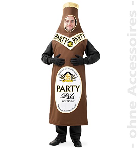 Party-Chic 14174 Kostüm-Großer Durst-Bierflasche-Gr. XXL von Party-Chic