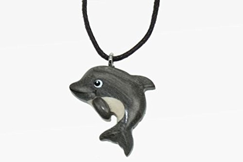 Cornelissen Kette Delfin Holzanhänger Ketten Modeschmuck Holzkette Delfine Delphin Tier Tiere Cornelissen Kette Delfin Holzanhänger Ketten Modeschmuck Holzkette Delfine Delphin Tier Tiere von Cornelissen