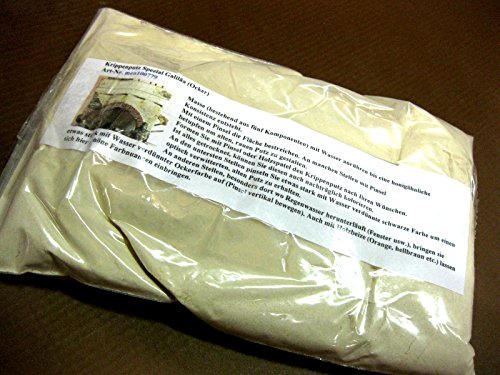 Krippenputz Galiläa (Ocker), 650 Gr. Krippenbau von menta-modellbau