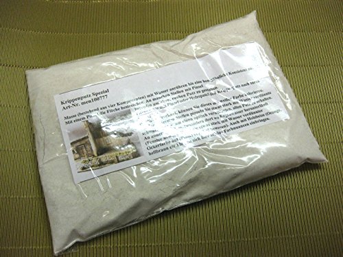 Krippenputz Spezial Weiss, 650 Gr. Krippenbau Krippenputz Spezial Weiss, 650 Gr. Krippenbau von menta-modellbau