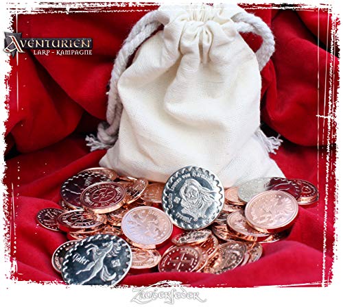 Zauberfeder GmbH LARP-Münz-Set Stoerrebrandts Börse Zauberfeder GmbH LARP-Münz-Set Stoerrebrandts Börse von Zauberfeder GmbH