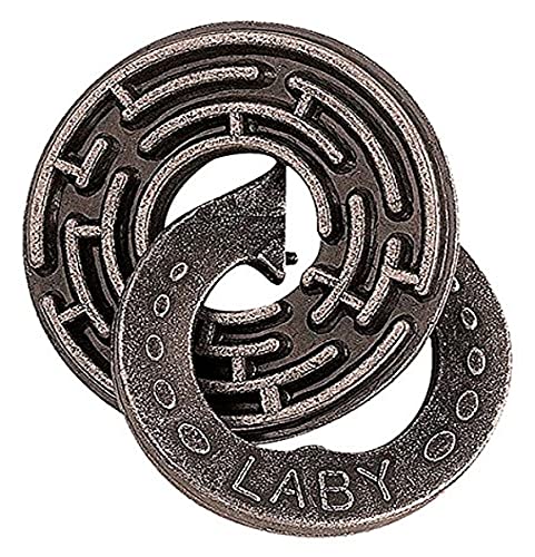 Cast Puzzle 52473789 - Denkspiel Labyrinth Level 5 aus Gießzink von GIGAMIC