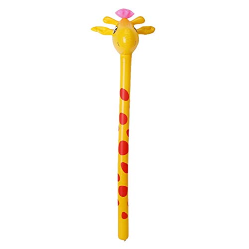 Lernspielzeug für Kinder, Giraffe, aufblasbar, Gelb, 122 cm, 1 Stück, sehr praktisch und beliebt von Unbekannt