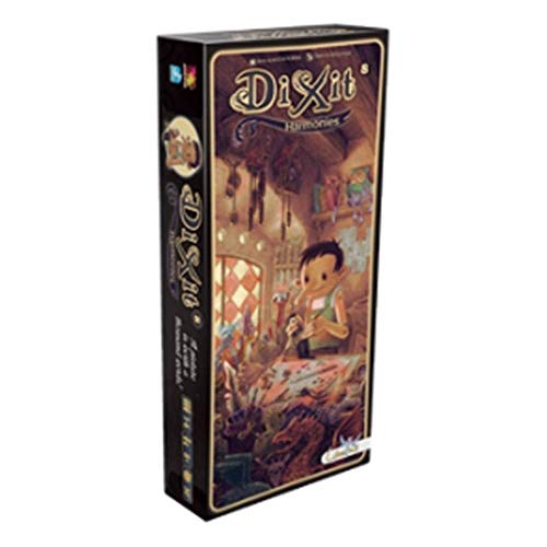 Libellud, Dixit 8 – Harmonies, Erweiterung, Familienspiel, Kartenspiel, 3-8 Spieler, Ab 8+ Jahren, 30+ Minuten, Deutsch von Libellud