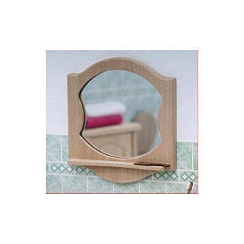 Liebe 46092 HANDARBEIT Badspiegel mit Ablage Holz Erle 1:12 Puppenhaus von Unbekannt