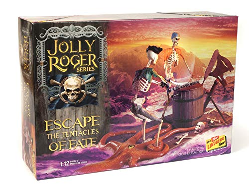 Lindberg Jolly Roger, Escape The Tentakles of Fate 1:12 Modellbausatz Diorama mit beweglichen Teilen von Unbekannt