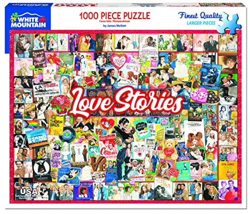 Love Stories Puzzle, 1000 Teile von White Mountain