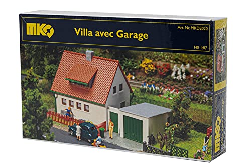 Bausatz modernes europäisches Haus mit Garage Bausatz modernes europäisches Haus mit Garage von MKD