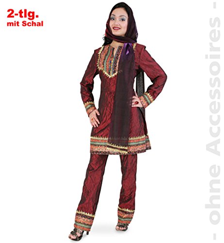 Mahima Kostüm Inderin Gr. 38 Oberteil mit Hose von Unbekannt