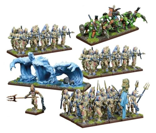 Mantic Games Kings of War - Trident Realm of Neritica Army - EN, mehrfarbig, MGKWR101 von Mantic Games