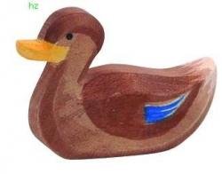 Ostheimer 13212 Ente schwimmend aus Holz Höhe 4cm von Ostheimer