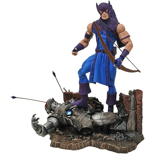 Diamond Select OCT131851 Classic Hawkeye Figur, Keine Farbe, 18 cm von Diamond Select Toys