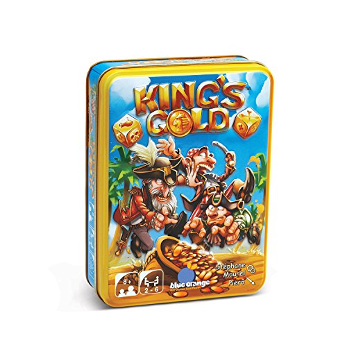 Blue Orange Games BLU90427 King’s Gold, Brettspiel von Matagot