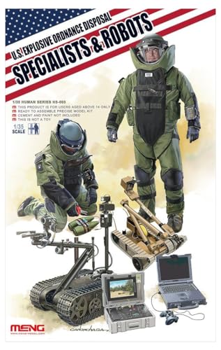 MENG MMHS003 HS003 - 12785 US Explosive Ordnance Disposal Specialists and Robots von MENG