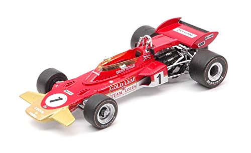Modell in Treppenform, kompatibel mit Lotus 72D EMERSON FITTIPALDI 1970 N.1 French GP 1:43 Quarzo QZ27854 von Unbekannt