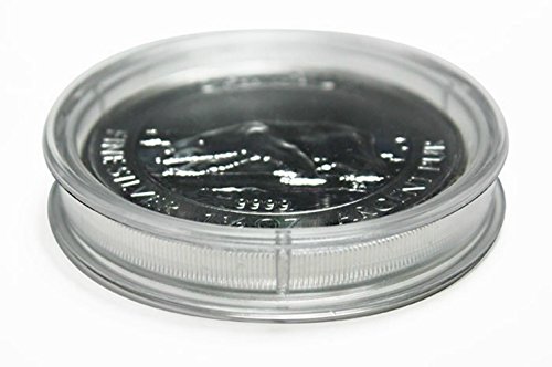 Münzkapseln für 1,5 Unzen Polar Bear Silber (10 Stück) (Lindner S2255384P), Innenhöhe: 4,8 mm von LINDER