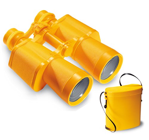 NAVIR 1020Y Fernglas 4-fache Vergrösserung, Outdoor-Spielzeug, für Kinder ab 5 Jahren, gelb von NAVIR
