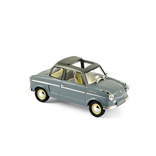 NSU Prinz II, grau/dunkelgrau, 1959, Modellauto, Fertigmodell, Norev 1:43 von Unbekannt