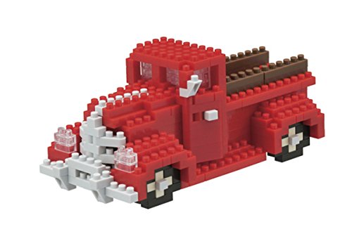 nanoblock NBH-073 - Pickup Truck, Minibaustein 3D-Puzzle, Sights to See Serie, 320 Teile, Schwierigkeitsstufe 3, schwer von nanoblock