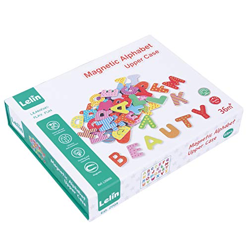 Lelin L20006 30607 Magnet Buchstaben, Multi Color Lelin L20006 30607 Magnet Buchstaben, Multi Color von New Classic Toys