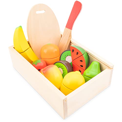 New Classic Toys - 10581 - Kinderrollenspiele - Schneide-Set mit Obstkiste New Classic Toys - 10581 - Kinderrollenspiele - Schneide-Set mit Obstkiste von New Classic Toys