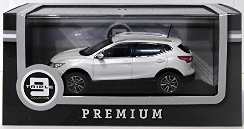 Nissan Qashqai, weiss, 2014, Modellauto, Fertigmodell, Triple 9 Collection 1:43 von NISSAN