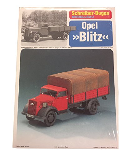 Opel Blitz von HMV HAMBURGER MODELLBAUBOGEN VERLAG