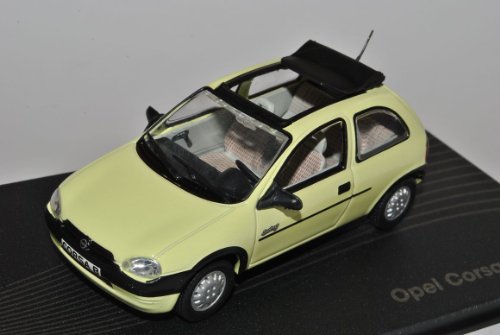 Modellcarsonline Opel Corsa B Swing Gelb 1993-2000 1/43 Sonderangebot Modell Auto mit individiuellem Wunschkennzeichen von Modellcarsonline