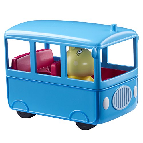 PEPPA PEP06576 Wutz Toy - Fahrzeug & Schulbus, Multicolour, CO06576 von PEPPA