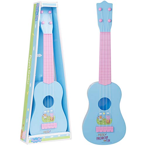 Peppa Pig 1383581 Peppa Wutz Spielzeuggitarre, Mehrfarbig Peppa Pig 1383581 Peppa Wutz Spielzeuggitarre, Mehrfarbig von Peppa Pig
