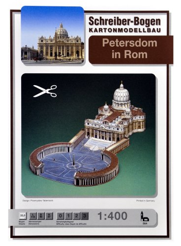 Petersdom in Rom von HMV HAMBURGER MODELLBAUBOGEN VERLAG